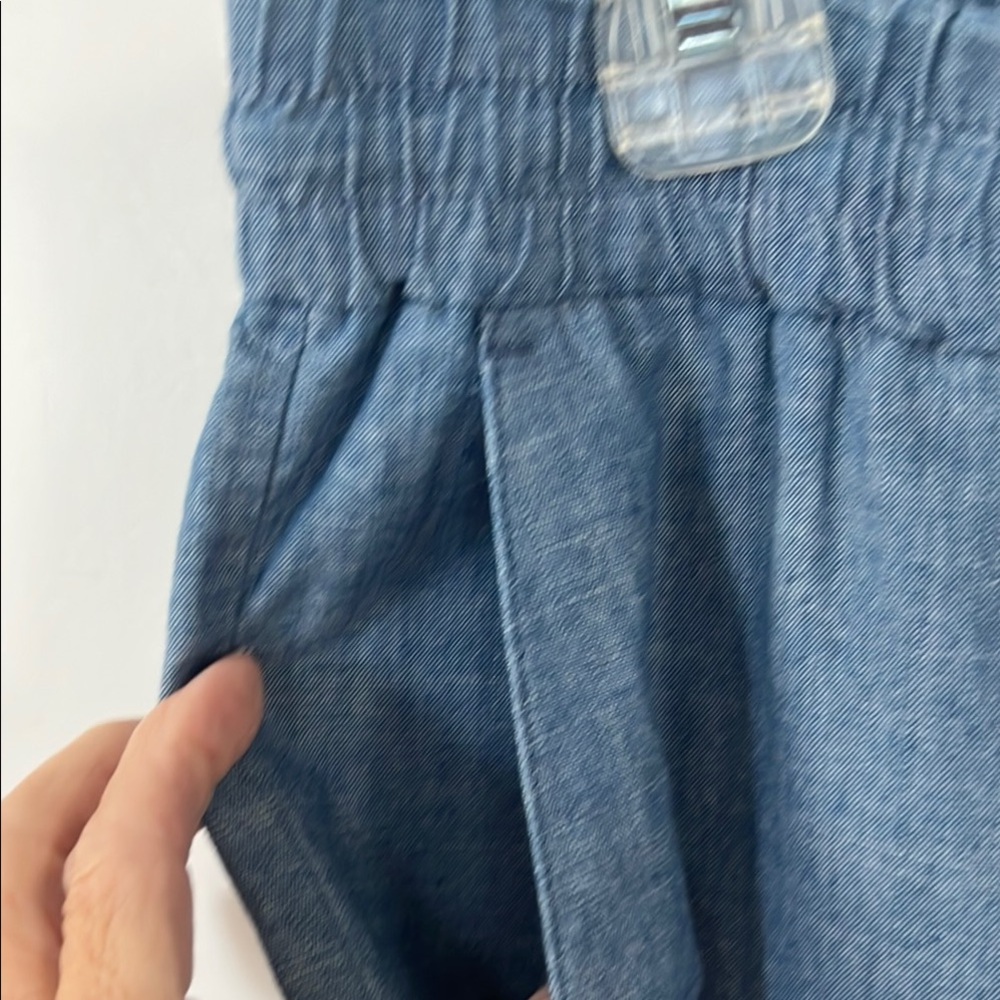 J. Crew Blue Relaxed Fit 100% Cotton Indigo Pants - Picture 4 of 8